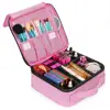 Lokass Large Capacity Portable Make Up Case Makeup Bag Organizer Cosmetic Beauty Case For Women