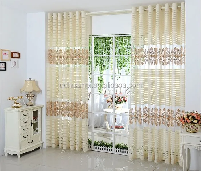 2015 Latest Chinese Custom Ready Made Curtains Drapes For Sale