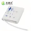 Adult disposable non-woven one tube blood pressure cuff