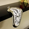 Roman Numerals Creative Desk Table Plastic Melting Clock