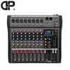 cheap em8-usb 8 channel audio mixer DJ MIXER sound mixer mixing console mp3