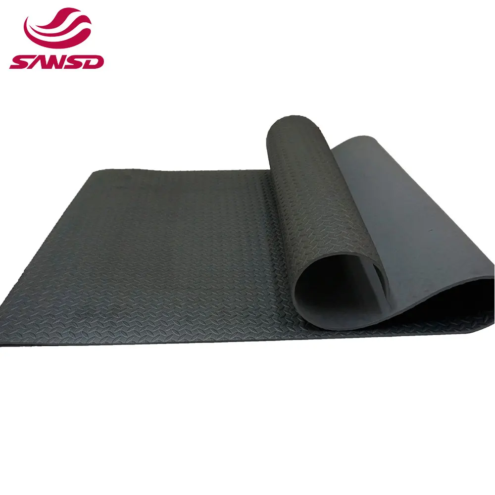 cheap black yoga mat