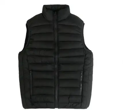 

Men fashion warm light soft outdoor padding down waitcoat/vest stock for winter