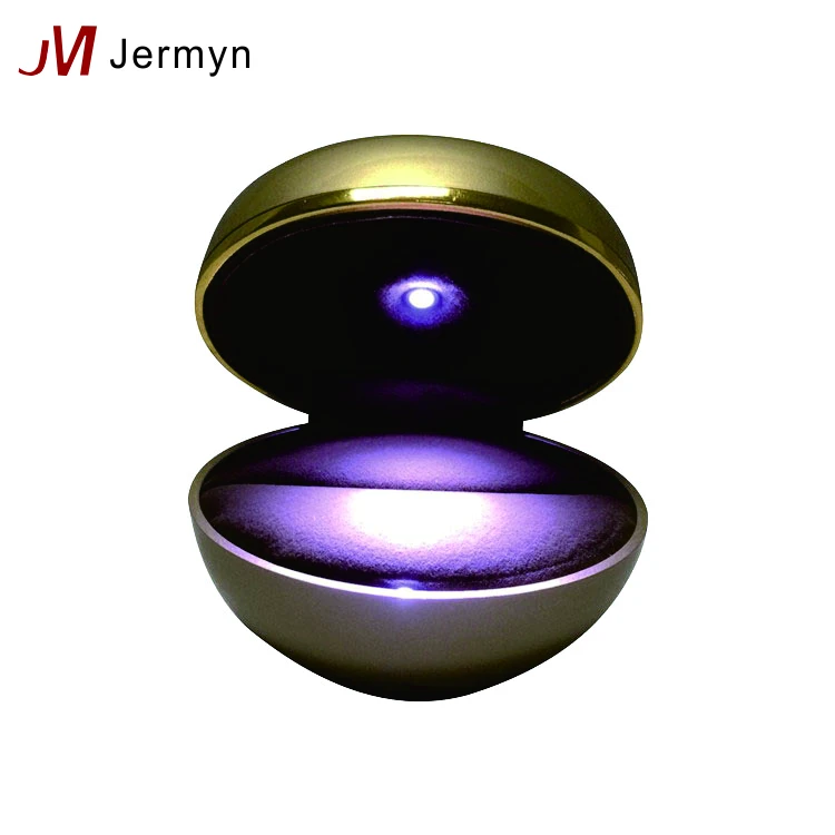 

Discount!!! High-grade LED Lighted Propose Wedding Ring Box Jewelry Case, Red or customized