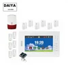 DAIYA battery operated security alarm system with low voltage and 99 wireless zones DY-X6