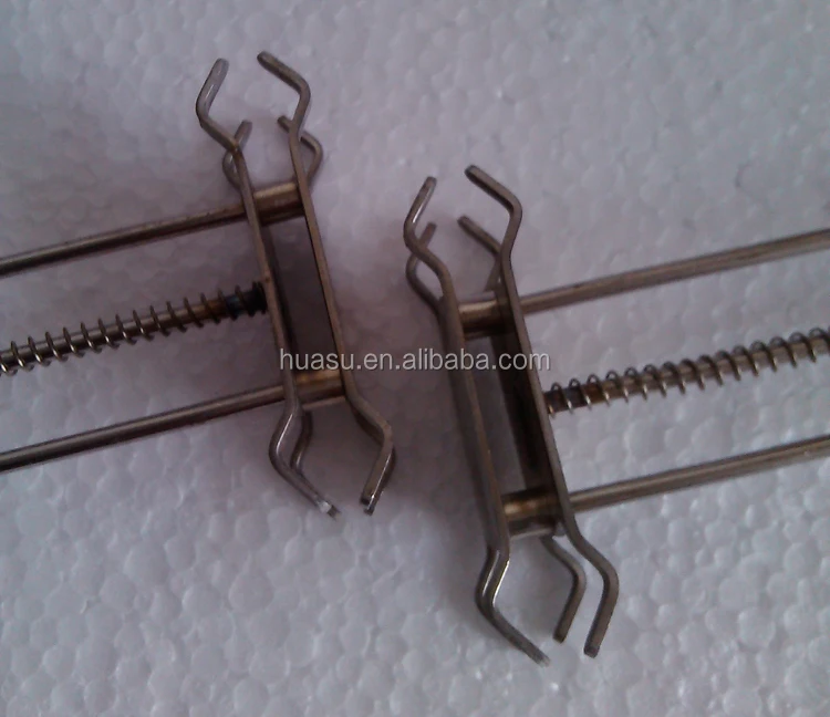 optical lens tinting holder resin lens dyeing clamps with Single Spring