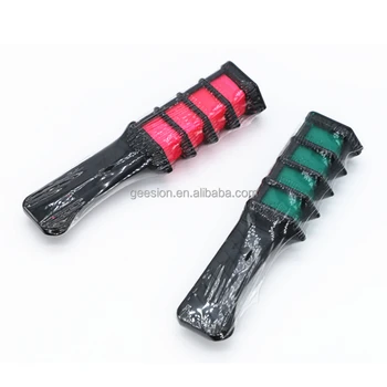 Temporary Instant Color Hair Chalk Comb For Kids Men And Woman