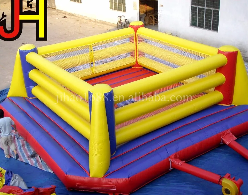 Inflatable Battle Zone Inflatable Gladiator Jousting Arena Jumping