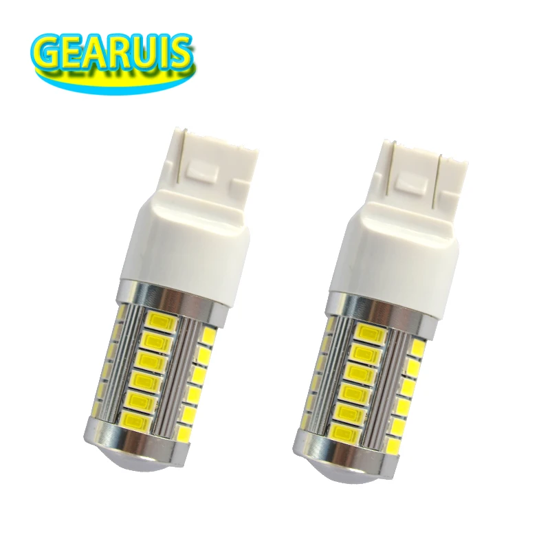 

Car LED T20 7440 7443 W21W 33 SMD 5630 5730 for car Turn signal lights / Parking Bulb Lamp White red blue yellow DC 12V 24V, White red yellow blue