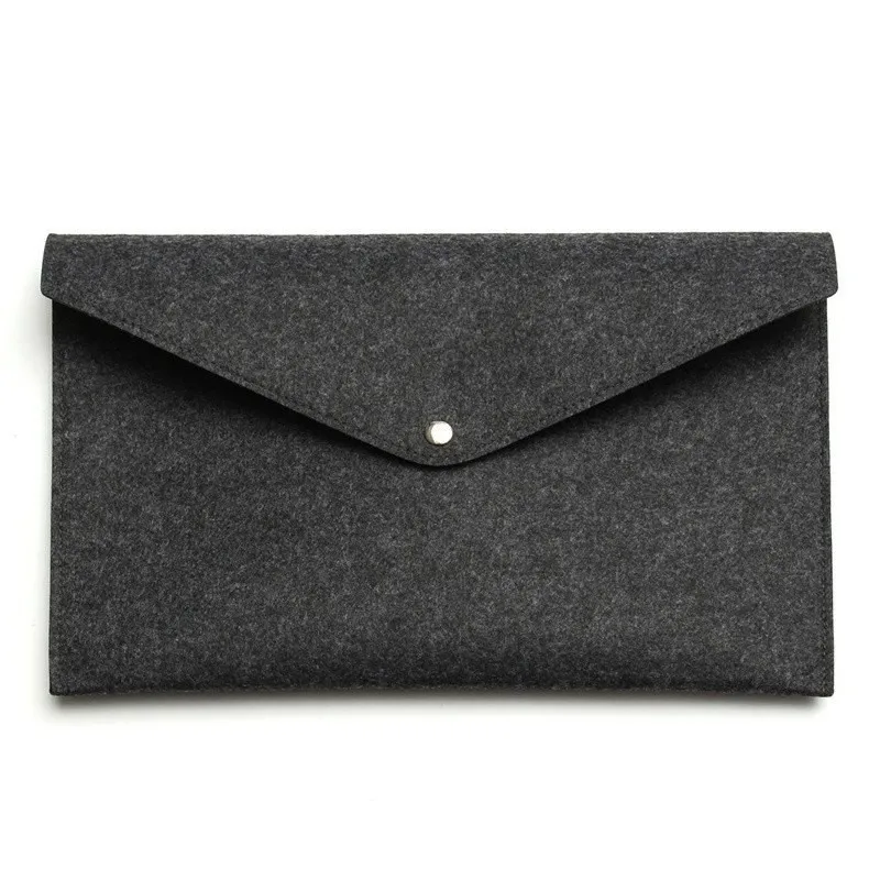 A4 Wool Felt File Folder Envelope Bag For Conference Gifts Document