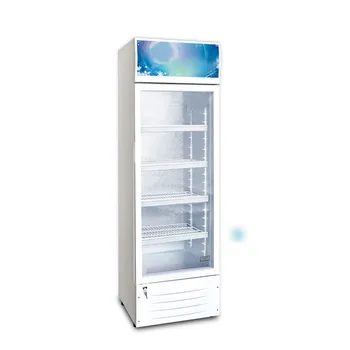 300l Supermarket Commercial Beverage And Drink Display Upright