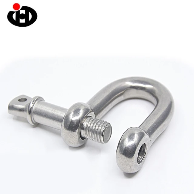 Galvanized G210 Anchor D Shackle With Nuts - Buy G210 D Shackle Type,D ...