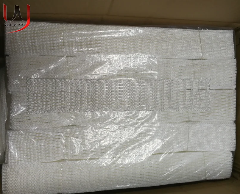 

Factory wholesale good quality STOCK FOR SALE white professional semi hard lacrosse mesh BIG DISCOUNT 10 diamond Lax mesh