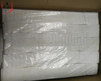 

Factory wholesale white professional semi hard lacrosse mesh 10 diamond Lax mesh