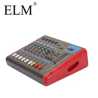 

6 Channel professional sound DJ audio power mixer usb bluetooth audio mixer