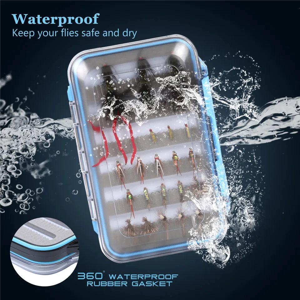 Wholesaling Plastic Clear Waterproof Fly Boxes Buy Clear Fly Box