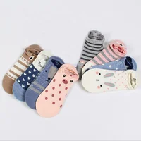 

2019 Wholesale comfortable Cute Women Fuzzy Animal Socks