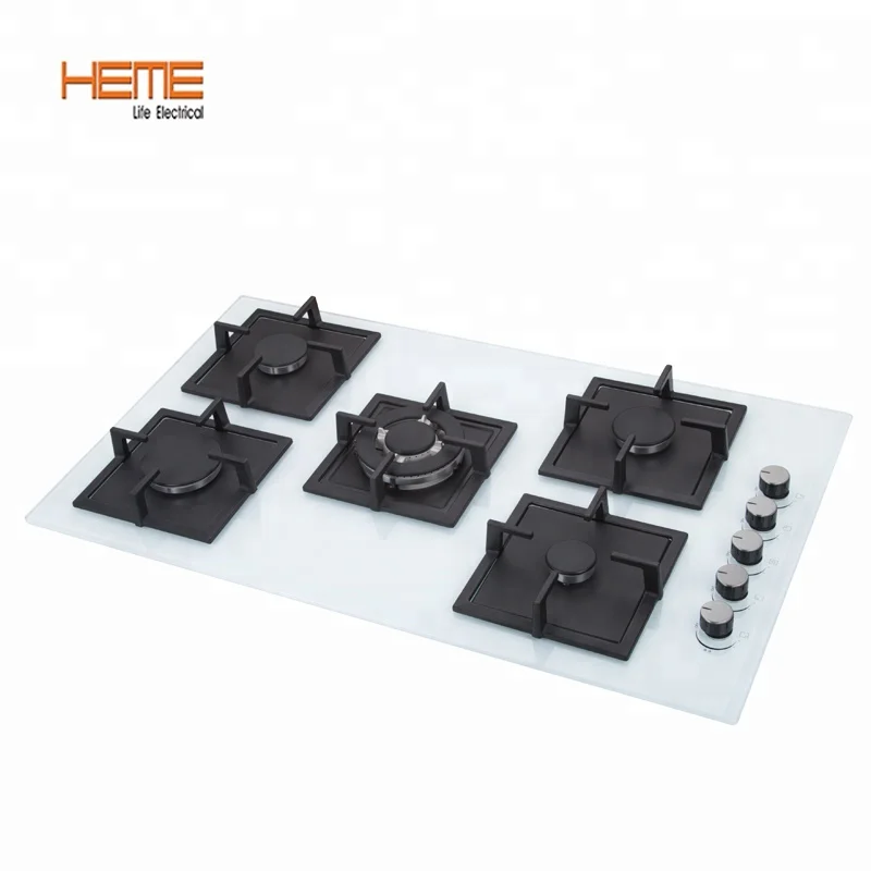 Elegance Kitchen Appliances Corner 5 Burner Gas Hob With 36 Inch