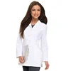 Guangzhou Factory Women White Nurse Doctor Spa Jacket Uniform Pharmacy Hospital Coat