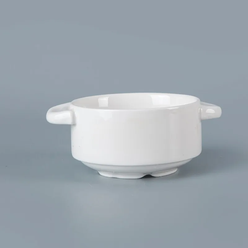Two Eight large white ceramic bowl Supply for home