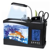 

UCHOME Mini Desktop USB Aquarium / mini fish tank / led Desktop Aquarium