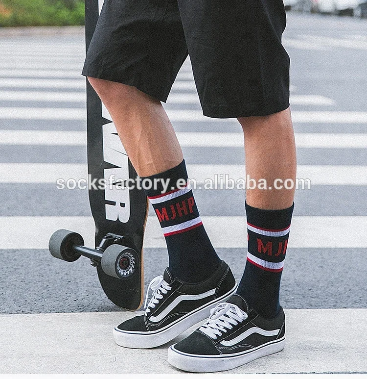 

man socks athletics running high grade skating sports socks Skateboard socks, N/a