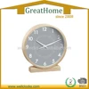 Retro Style Wooden Clock MDF Antique Wooden Stand Table Clock