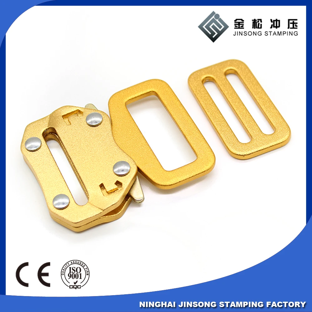 The Best Choice Customized Safety Buckle Quick Release Aluminum Buckle