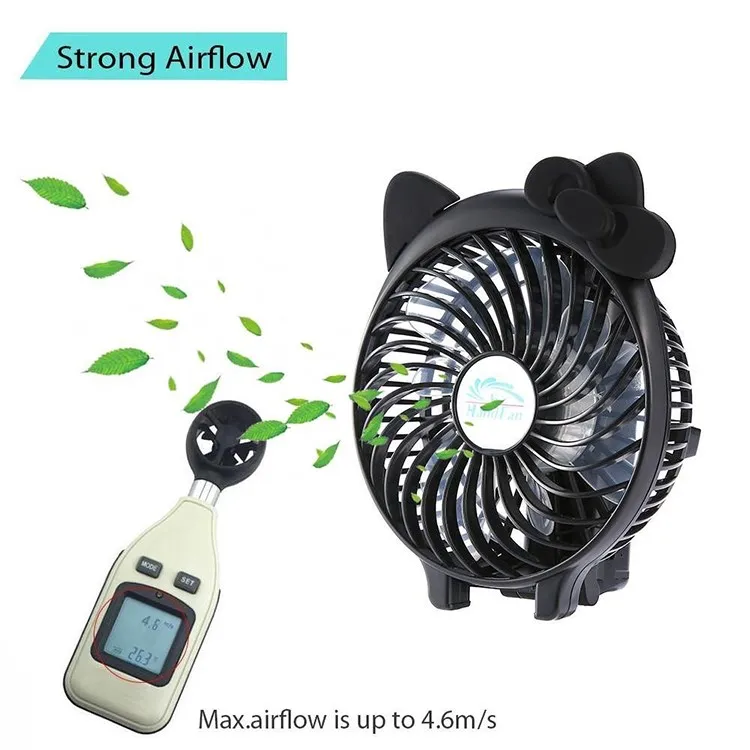 Handheld Folding Portable Rechargeable Electric Personal Mini Usb Clip