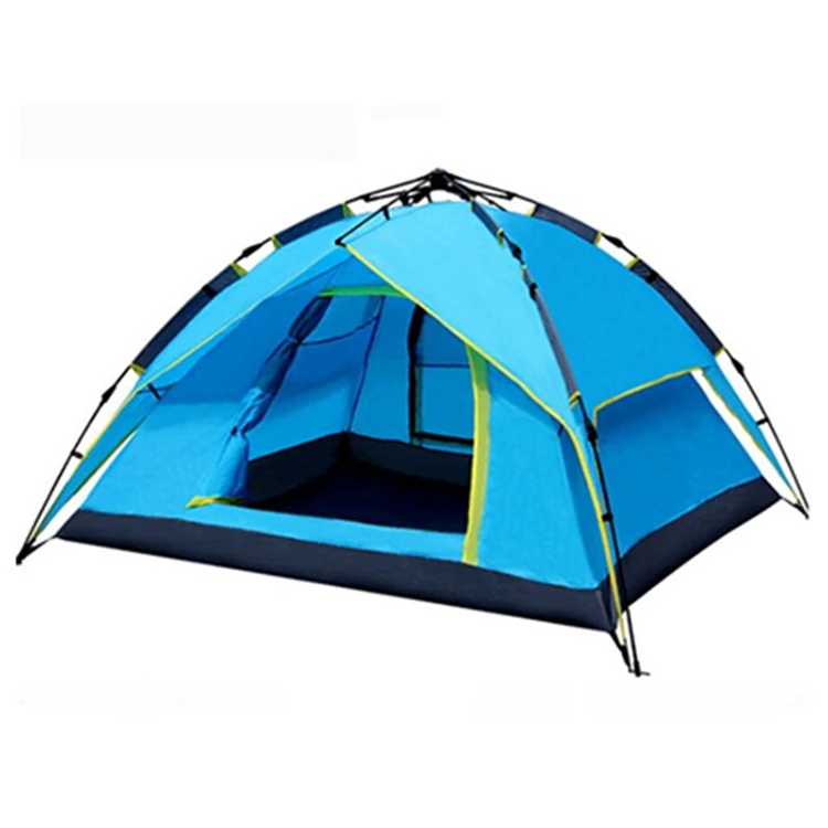 

Wholesale Easy Pump Up Automatic Open Folding Outdoor Tent Casual Family Camping Hiking 3-4 Person Double Layer Tent, N/a