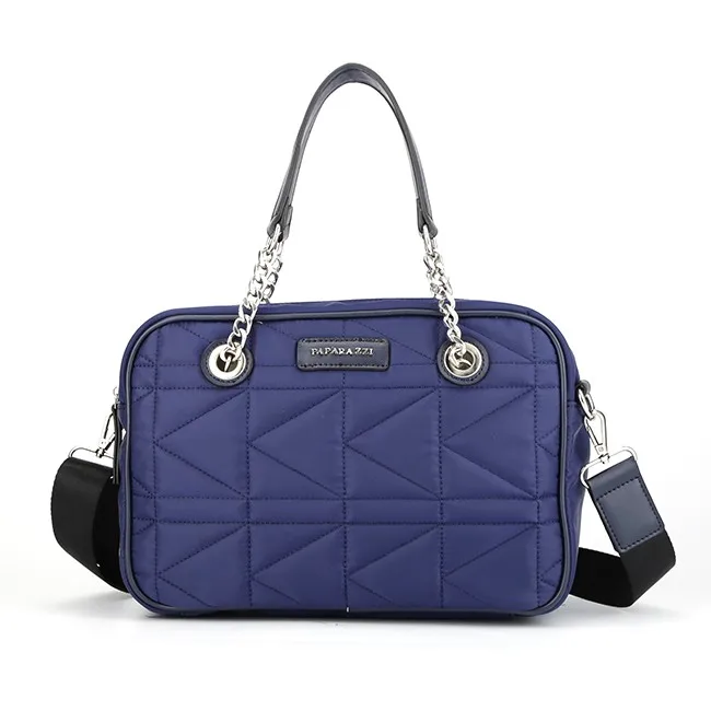 

#5917 TAX FREE 2020 new design Best price quilted waterproof custom nylon shoulder bag for woman famous brand, Blue, various colors are available