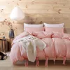 Luxury Washable Cotton 3pcs Polyester Bedding Fabric duvet cover set