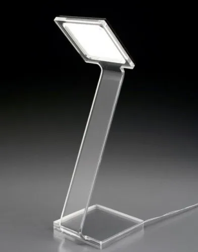 z shaped akrilik lampu  meja Rak  display  ID produk 