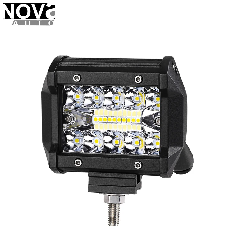 Auto Lighting System Triple Row 4 Inch Combo 20w Led Work Light For Car ...