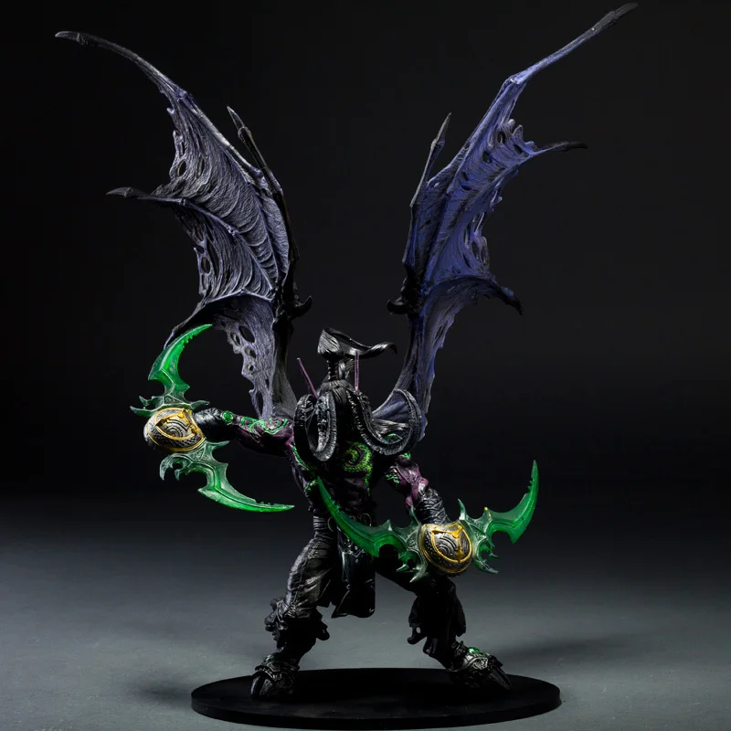 Great Quality Rare Illidan Stormrage 33cm PVC Action Figure Model Toys Gift