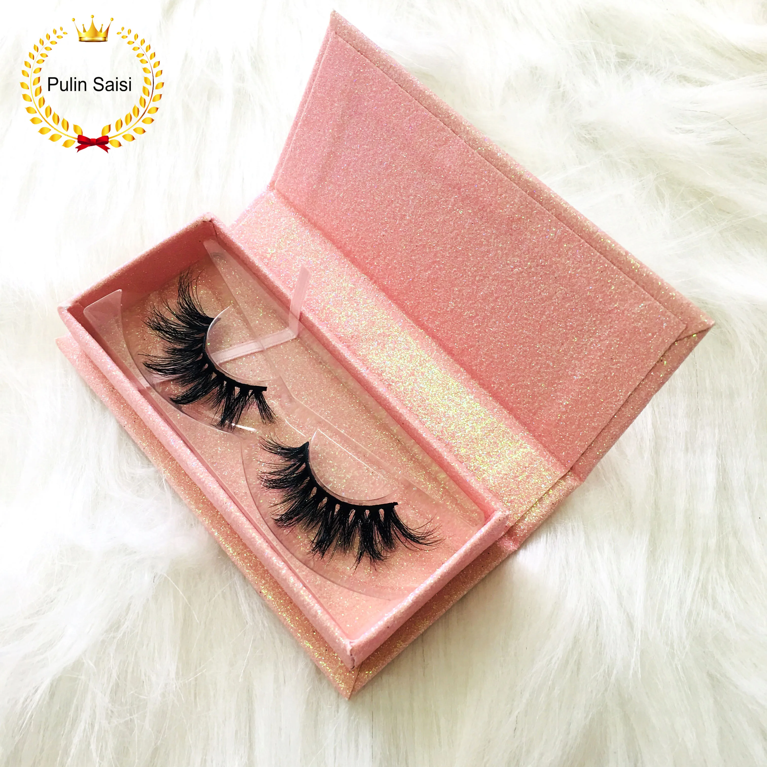 

wholesale false , mink strip eyelashes with false eyelash, Natural black