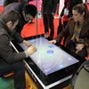 32" 10 points Green Touch Latest Transparent interactive multi- touch foil/film for Ubuntu capacitive touch foil.