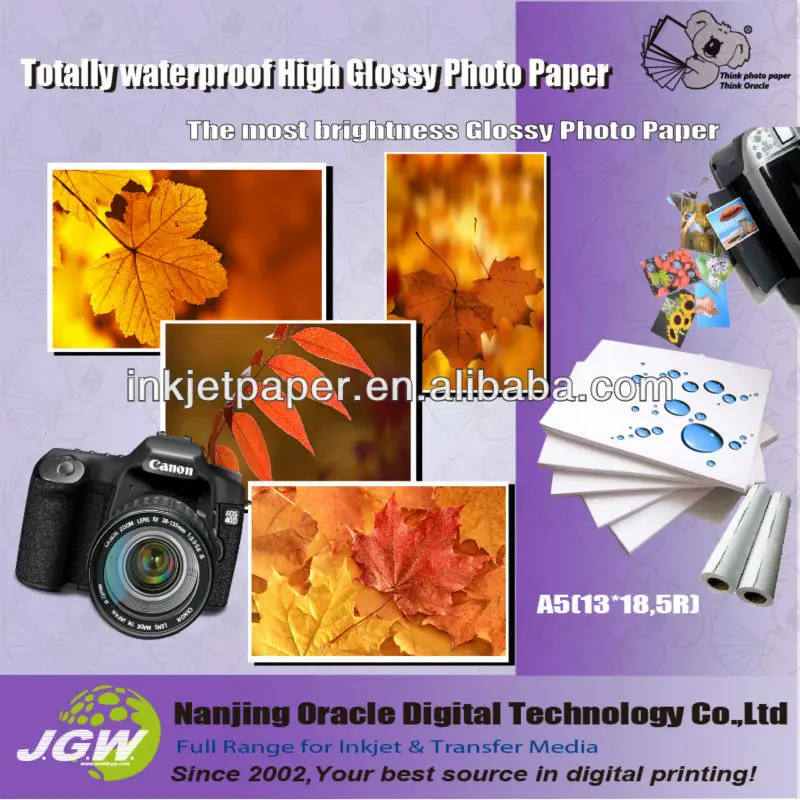 A4 Double Side Semi Glossy/matte Waterproof Photo Paper Factory Buy