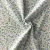 soft hand touch 85% polyester 15% cotton tc interlock floral printed knit fabric