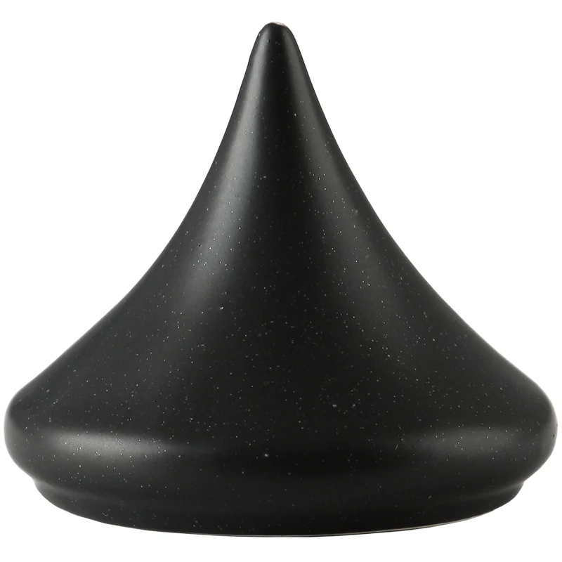 
New Creative Home Gift Ceramic Conical Jewelry Ring Receives Tray Groceries Zakka Small Jewelry 