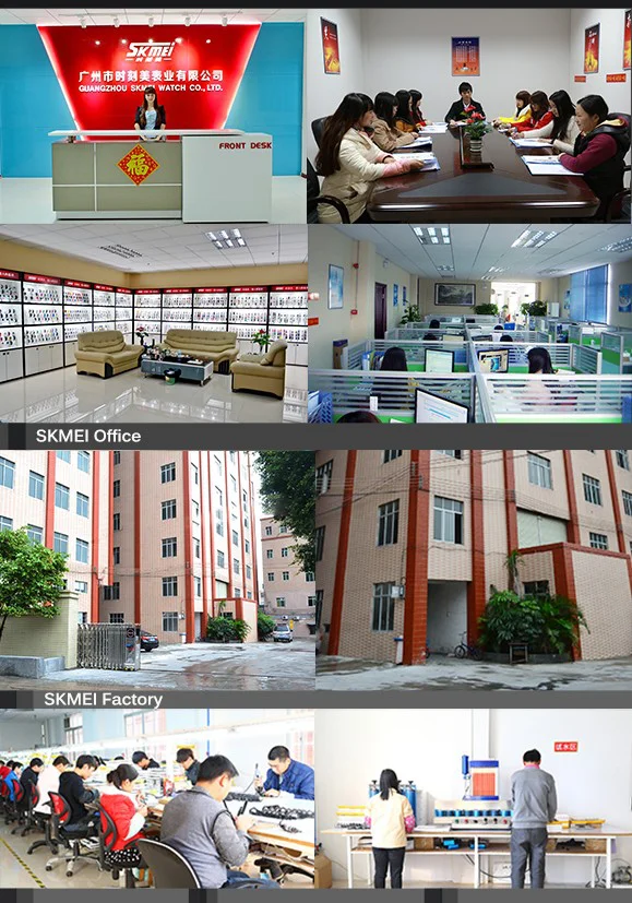 Skmei 1361 Montre Bracelet Multiple Time Zone Populer Digital Wrist Watch Army wr 5atm Watch