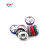 Large stock hand sewing press snap button with fabric cover metal press button supplier