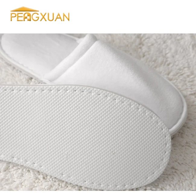 Wholesale Ecofriendly Custom Logo Washable Fancy Guest Spa Slipper