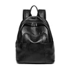Metal fittings best travel accessories women backpack Luxury leather Backpack with high quality
