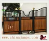 Customized wooden horse stable bamboo material horse stall horse stable