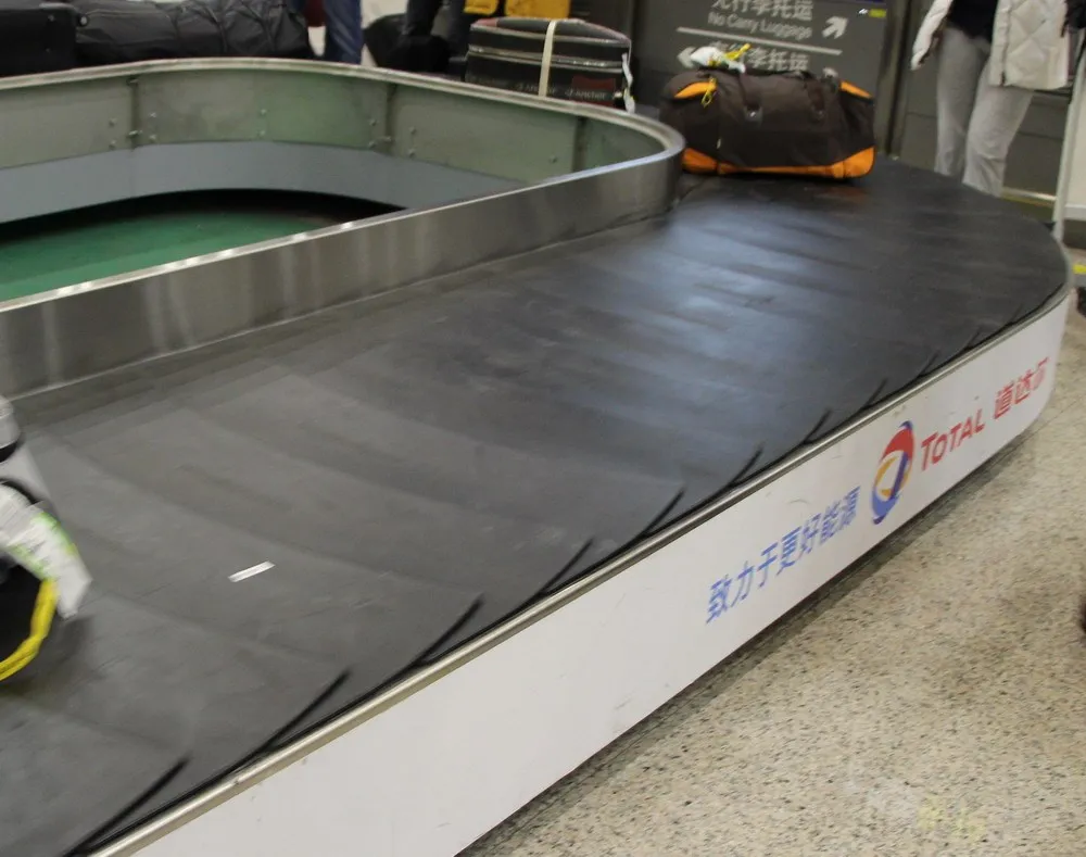 Airport aviation luggage weigher/ baggage checkin counter belt weigher