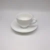 bone china white coffee/ tee cup and saucer set porcelain ceramic set