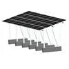 ETC-19 New Solar Energy Products Outdoor Waterproof Photovoltaic Panel Aluminum Solar Mounting System Car Parking Shed Solar Car