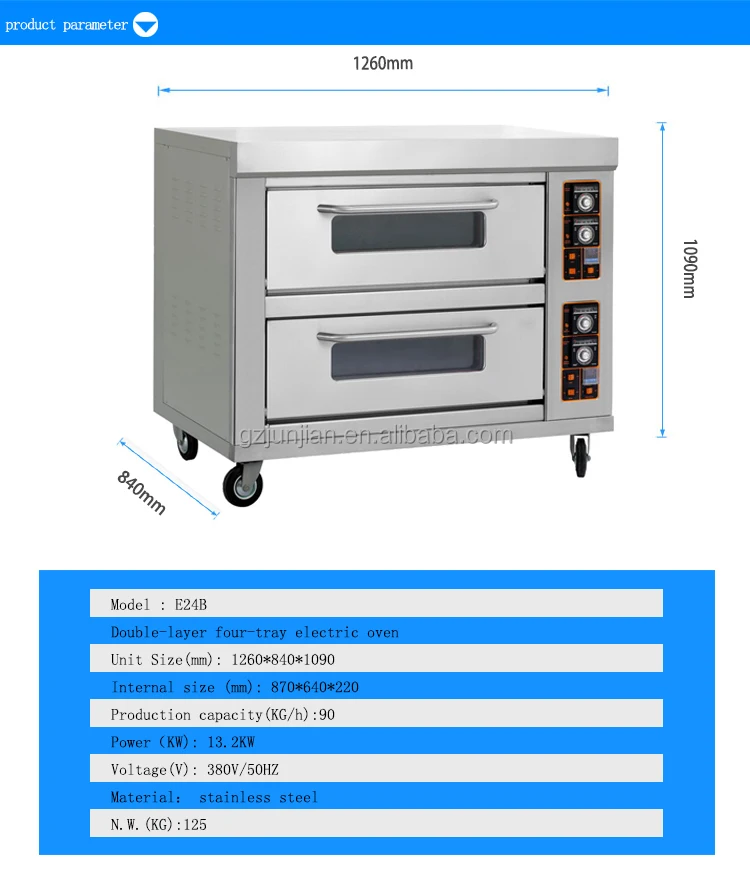 Guangzhou Commercial Stainless Steel Electric Portable Electric Ovens