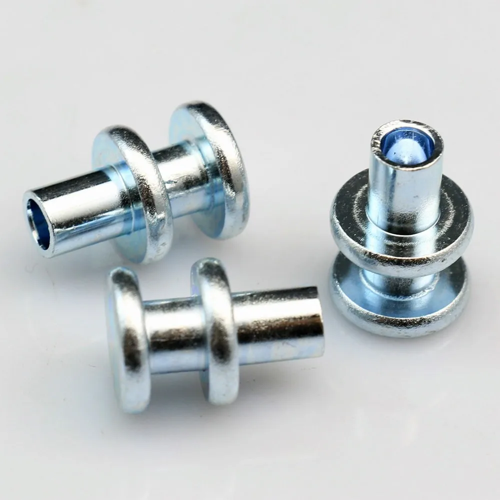 Hardware Metal Pin Round Flat Head Pop Rivet Pin With Washer, View Flat